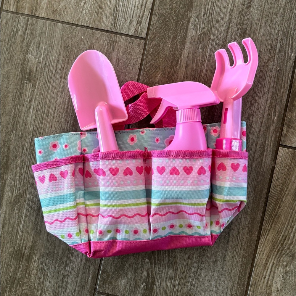 Melissa & Doug Pink Gardening Set for Kids